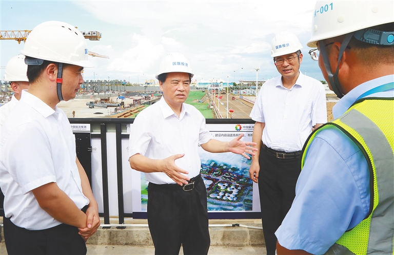 刘赐贵：未来的新海港 自贸港第一道风景线 - 第1张