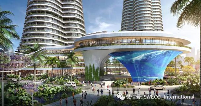 未来海南太奇幻！建筑大师Sweco中国最大项目开工 - 第10张