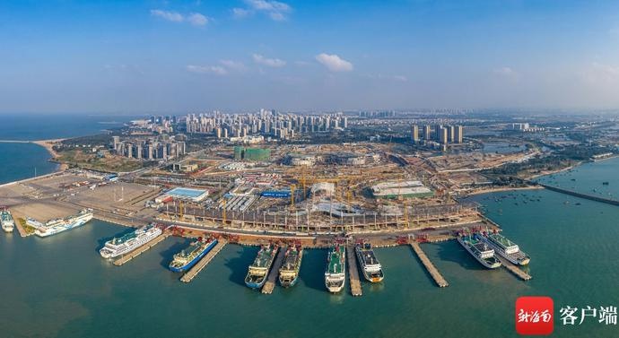 海口新海枢纽完成土建主体施工 明年底竣工 - 第1张