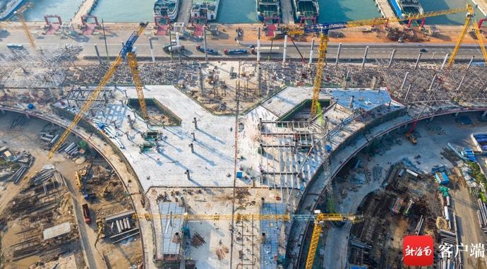 海口新海枢纽完成土建主体施工 明年底竣工 - 第2张