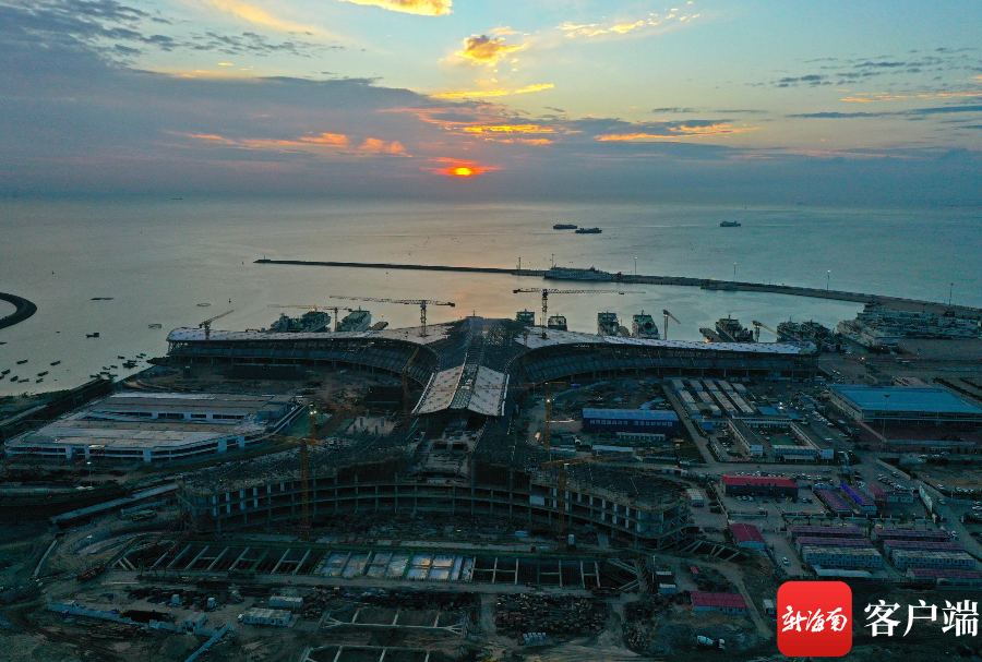 俯瞰海口新海港客运综合枢纽项目 - 第3张