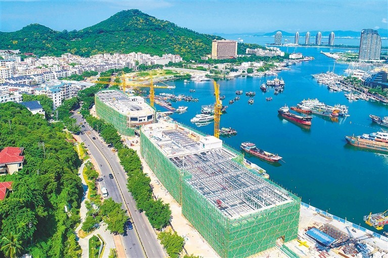 三亚国际游艇中心项目主体基本建成 - 第1张