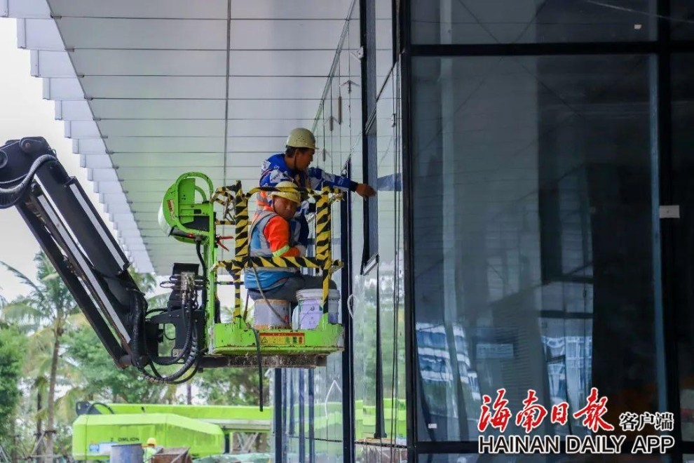 国投生态环境大厦项目冲刺全面完工 - 第5张 - 自贸港在线 国投生态环境大厦项目冲刺全面完工 - 第5张